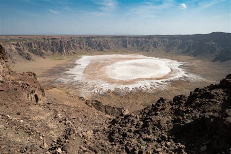 View On The Small Salt Lake In The Crater Of Al Wahbah In Makkah