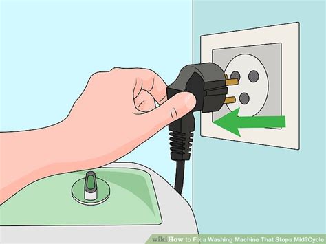 3 Ways To Fix A Washing Machine That Stops Mid‐cycle Wikihow