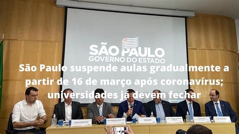 Se os países decidirem fechar escolas, isso pode ter algum impacto na quebra da transmissão, mas não é tão isto significa que se os países estão a fechar locais de trabalho, centros comerciais e. São paulo vai fechar escolas por causa do Coronavírus a partir de Segunda - YouTube