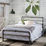 Images of Industrial Queen Bed Frame