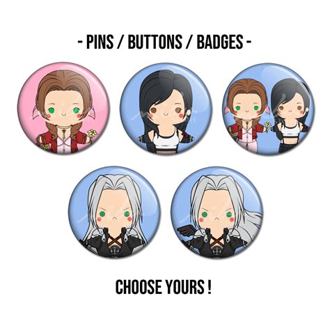 Mibustore Ff Pins Buttons Badges