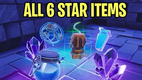 All Rarest 6 Star Materials Fortnite Save The World Spectral Twine