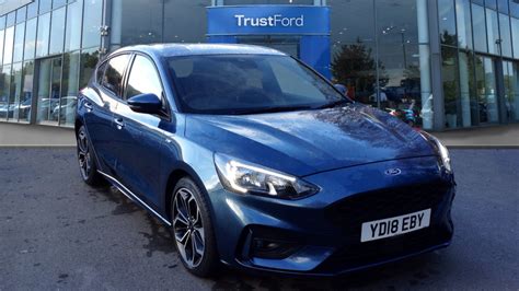 Ford Focus 2018 Chrome Blue £18000 Bradford Trustford