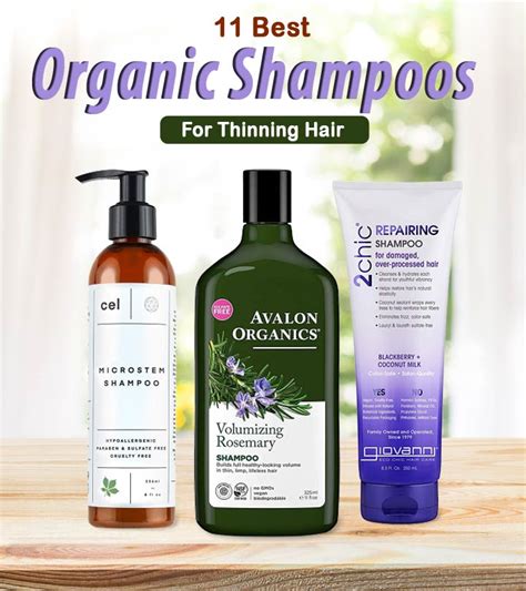 The Best Natural And Organic Shampoos For Fine Hair
