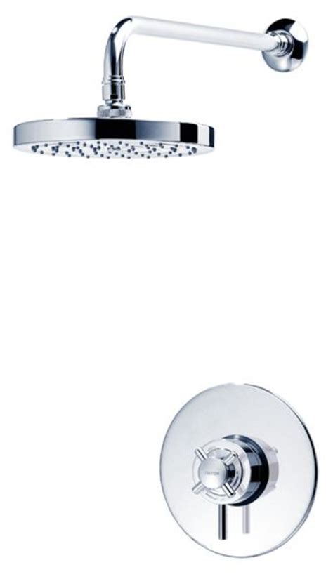 Triton Mersey Unichrome Built In Mixer Shower With Fixed Head Chrome