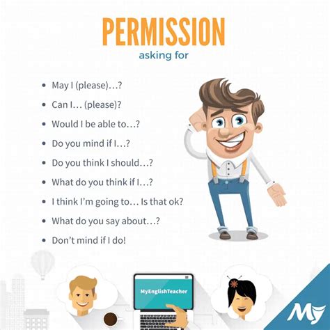 asking permission cartoon