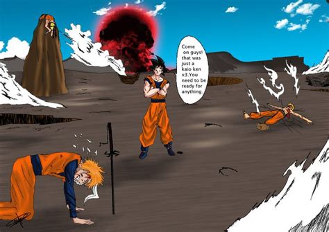 Goku And Ichigo Vs Luffy And Naruto Of Course Goku Is Still Standing