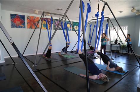 classes and workshops aerial yoga san antonio