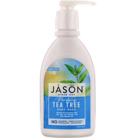 Jason Natural Body Wash Purifying Tea Tree 30 Fl Oz 887 Ml Iherb