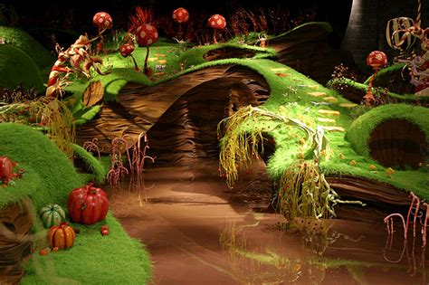 Chocolate River For Charlie And The Chocolate Factory Vfx