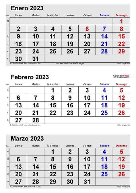 Calendario Febrero 2023 Para Imprimir Semanal