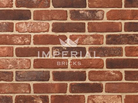 Tumbled Reclamation Red Imperial Bricks