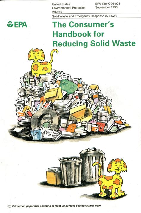 Consumers Handbook For Reducing Solid Waste Us Government Bookstore