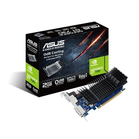 Game One Asus Geforce Gt 730 2gb Gddr5 Low Profile Graphics Card