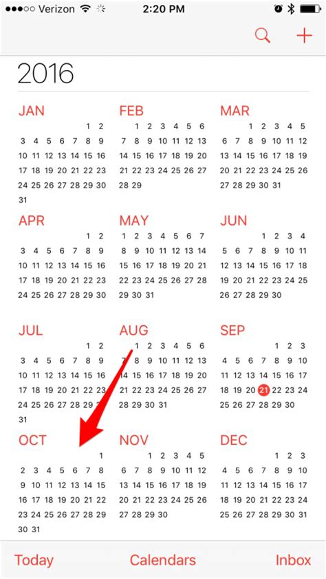 How To Switch To Calendar List View On Iphone Or Ipad