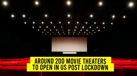 Most theatres are now open, and more theatres will reopen as local guidelines allow! Movie Theaters Open Near Me / Can The Movie Theater ...