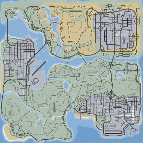 Road Map Of Gta San Andreas Games Mapsland Maps Of The World Sexiz Pix