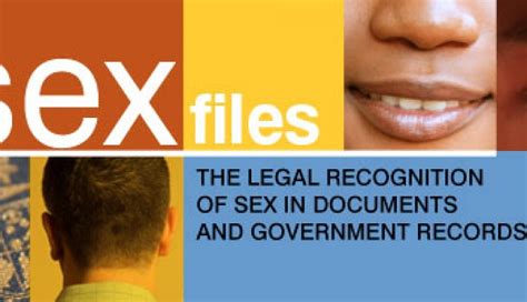 Sex Files The Legal Recognitionof Sex In Documents And Government Free Hot Nude Porn Pic Gallery