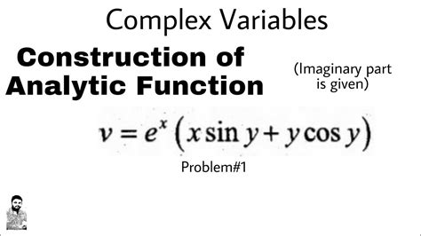 9 construction of analytic function problem 1 complete concept youtube
