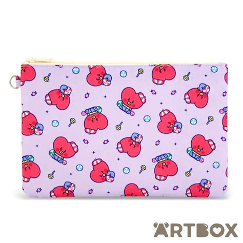 Buy Line Friends Bt21 Baby Tata Jelly Candy Zipped Flat Pouch At Artbox