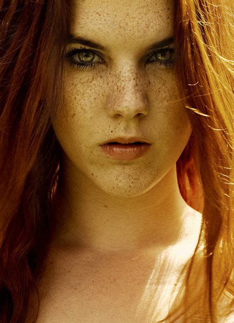 Kissed By Fire Monday Red Haired Beauty Redheads Freckles Beautiful Freckles