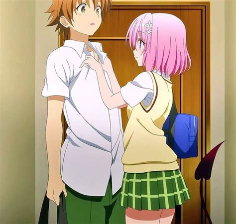 to love ru rito and lala to love ru to love ru momo falling in love with him