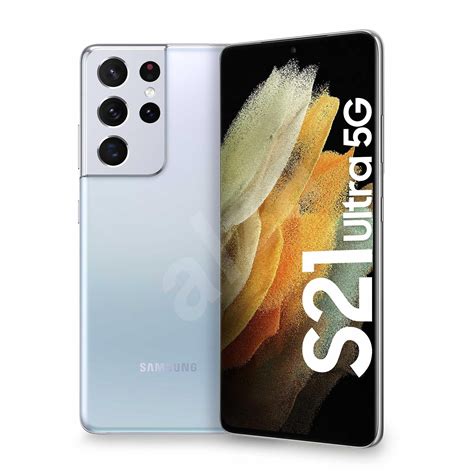 Samsung Galaxy S21 Ultra 5g 128gb Stříbrná Mobilní Telefon Alzacz