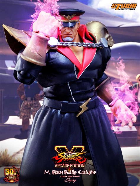 Street Fighter V M Bison Battle Costume Figround