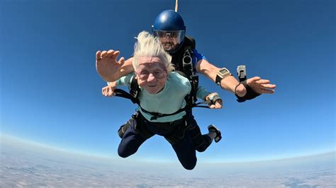 A 104 Year Old Went Viral For Skydiving She Died A Week Later