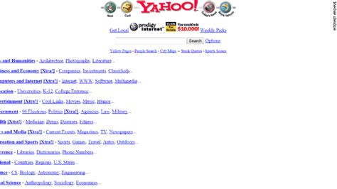 Jerry And Davids Guide To The World Wide Web Yahoo 20 Years Of Hits