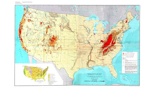 Landslide Overview Map Of The Conterminous United States