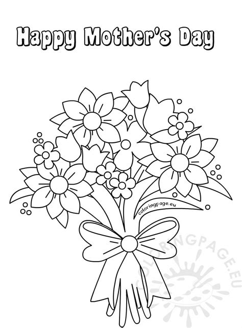 Soulmetalpodcast Flowers For Mothers Day Coloring Sheet