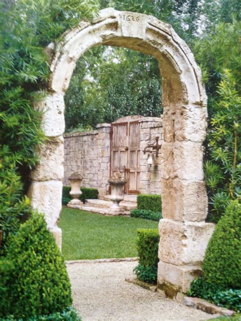 Stone Arch To A Secret Garden Garden Arches Garden Entrance Garden Arch