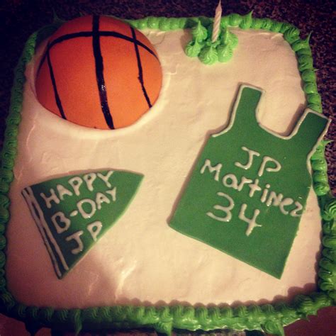 Basketball Martinez Basketball Cake Happy Kuchen Ser Feliz Torte Cookies Cheeseburger