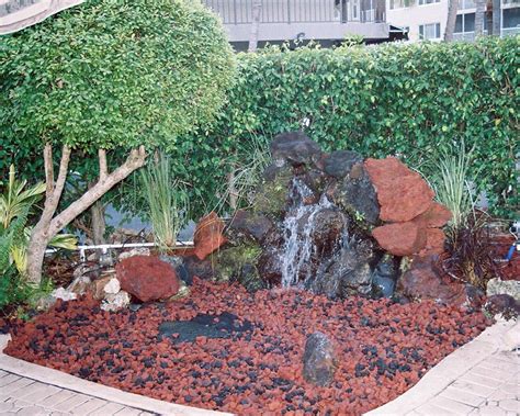 Lava Rock Landscaping Has Both Positive And Negative Aspects