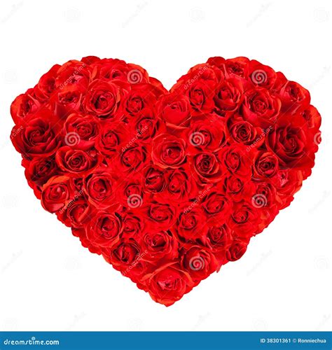 Heart Shaped Red Rose Bouquet Stock Image Image Of Decoration Roses