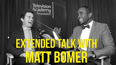 Extended Matt Bomer White Collar Magic Mike Interview