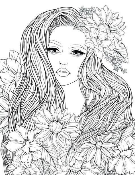 Free Printable Coloring Pages For Adults Faces Randy Kauffmans