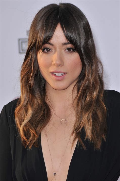 Chloe Bennet Braless Showing Huge Cleavage In Black Jumpsuit At Avengers Age Of Porn Pictures