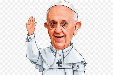 If this png image is useful to you. El Papa Francisco, Caricatura, Ciudad Del Vaticano imagen ...