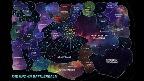 Battlerealm Map — Marvel Contest Of Champions