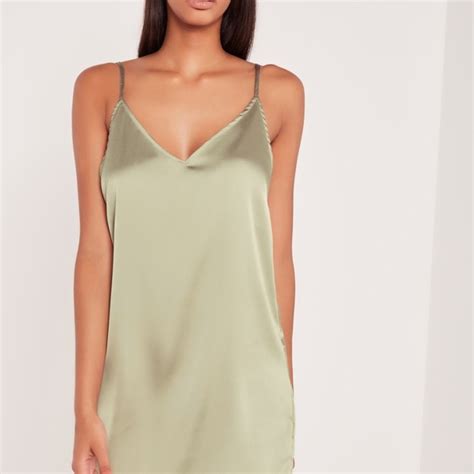 Missguided Dresses Rare Carli Bybel X Missguided Silky Cami Dress