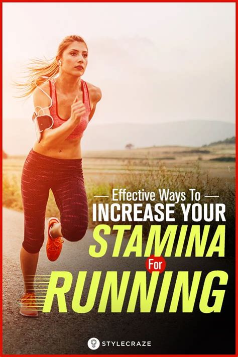 20 Effective Ways To Increase Your Stamina For Running Running