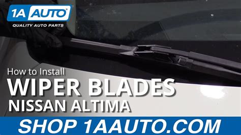How To Replace Windshield Wipers 02 12 Nissan Altima Youtube