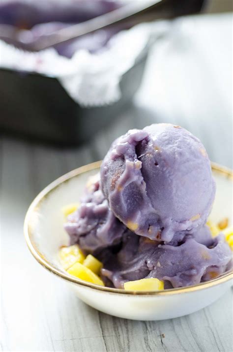 Purple Sweet Potato Ice Cream Dora S Table Vegan Mexican Recipes