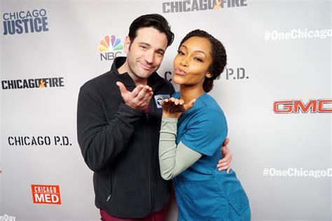 Colin Donnell And Yaya Dacosta Chicago Med Chicago Justice Chicago Fire