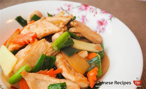 Chicken And Ginger With Spring Onion Chinese Recipes For All