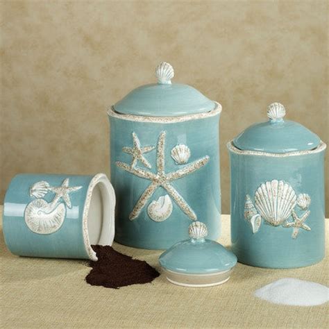 Check spelling or type a new query. coastal canisters | Beach cottage decor, Beach cottage ...