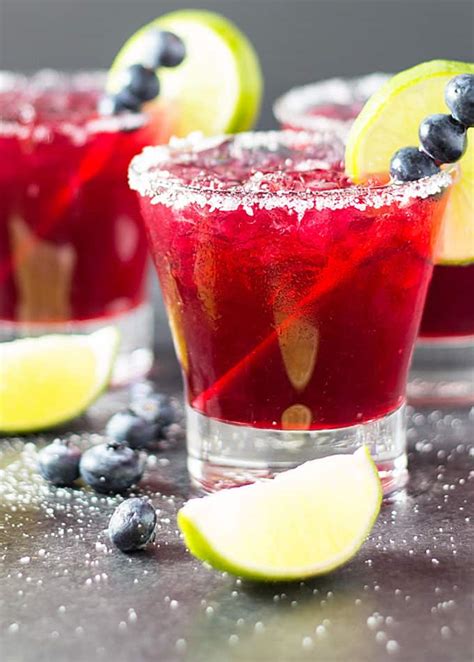 Blueberry Margaritas The Blond Cook