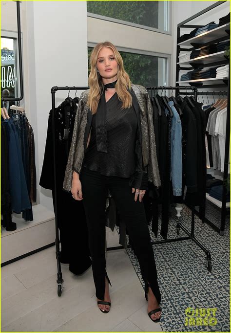 Rosie Huntington Whiteley Looks Chic At Rosie Hw X Paige Launch Event
